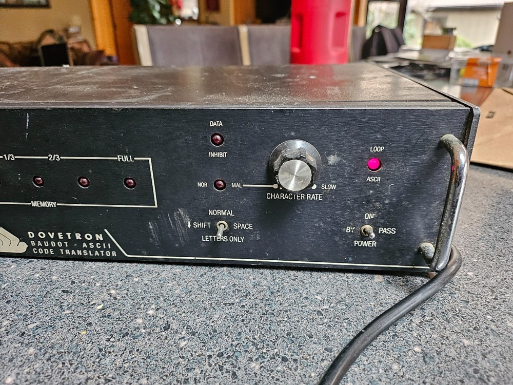 Dovetron Baudot - ASCII Code Translator RTTY Terminal Unit - Untested