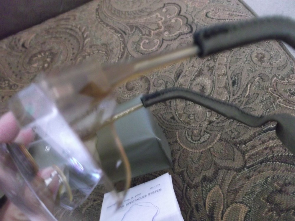 US MILITARY PROTECTIVE SPECTACLES SYSTEM GLASSES