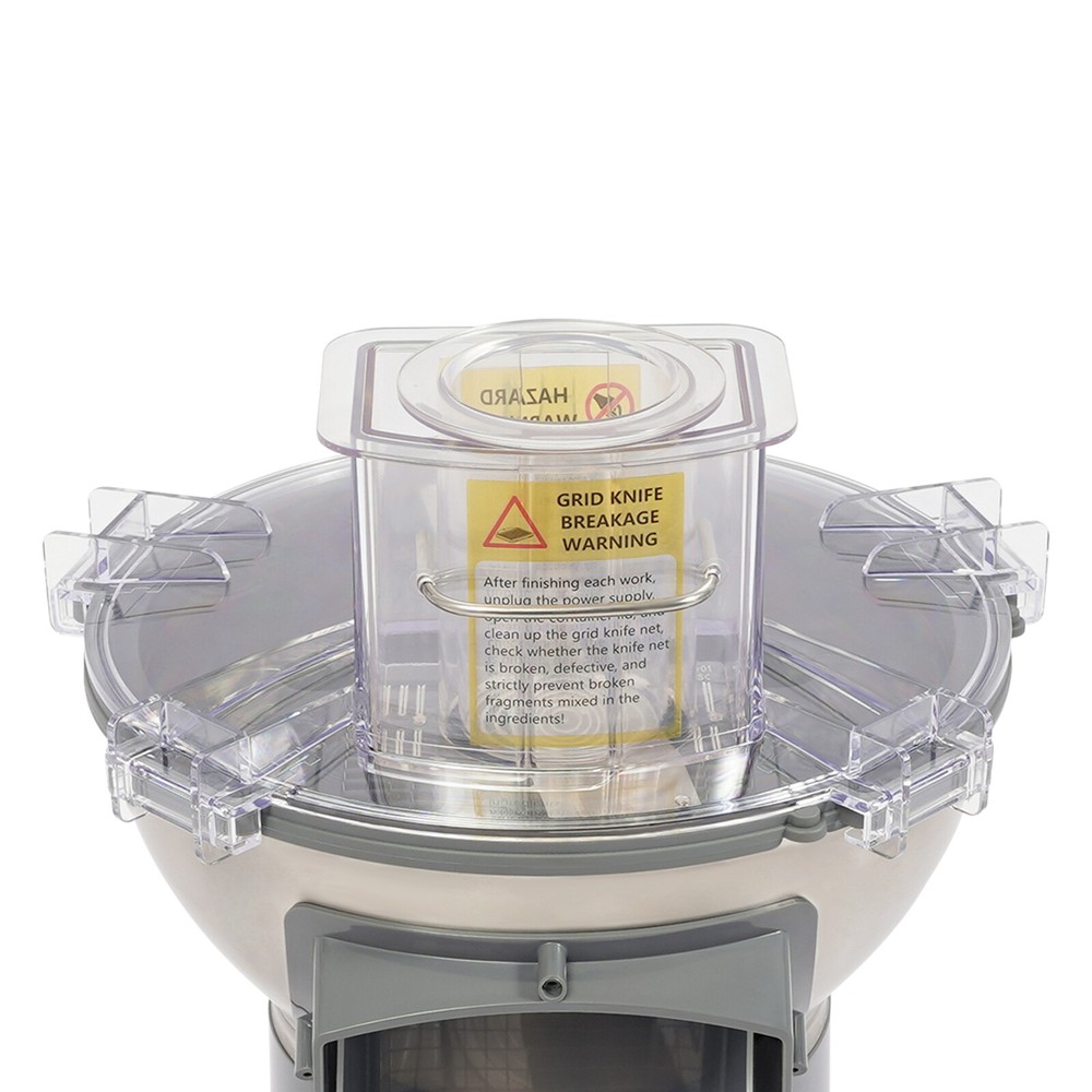 4-In-1 Electric Vegetable Dice Chopper Multifunctional Fruit Slice Processor