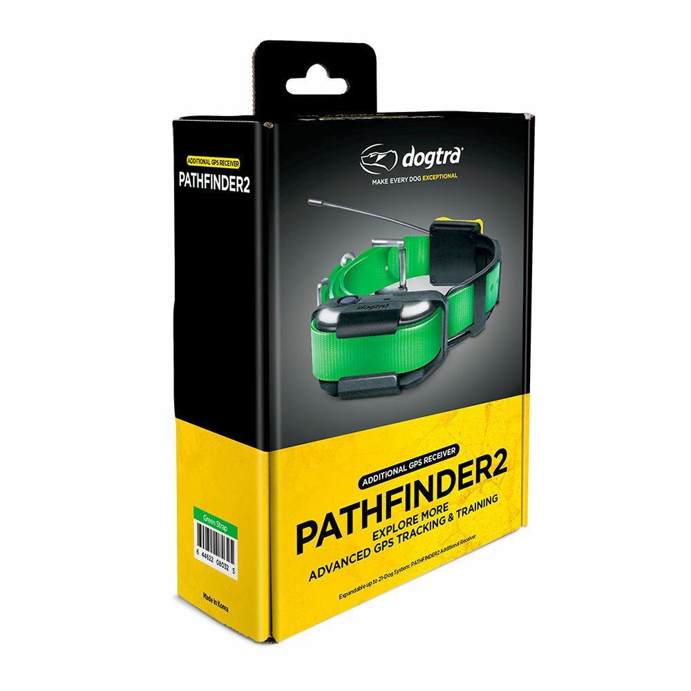 Dogtra PATHFINDER2 GPS Dog Collar Tracking and Training E-Fence Receiver LED