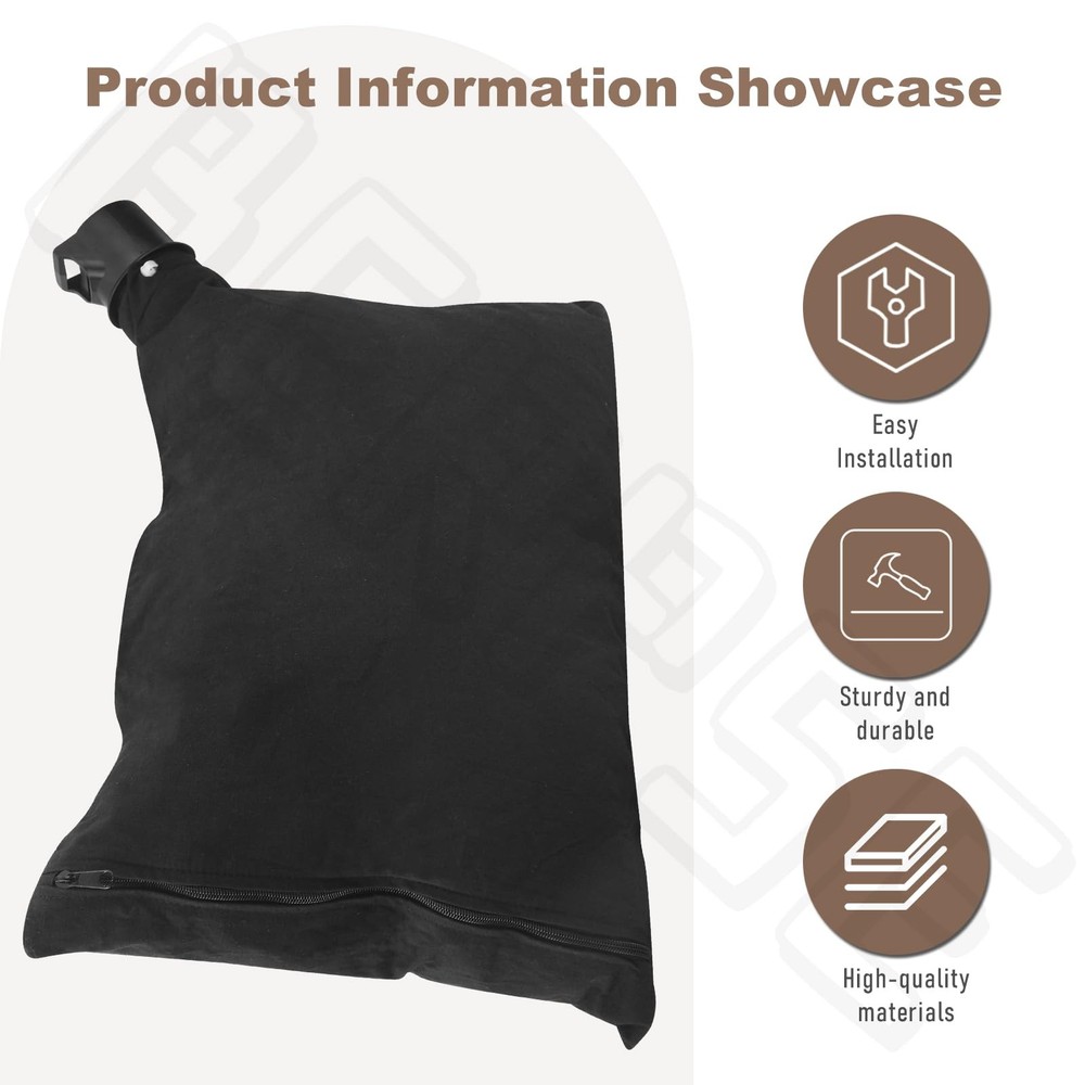 BERPSE 90560020-01 Leaf Blower Shoulder Bag Compatible with Black & BLACK