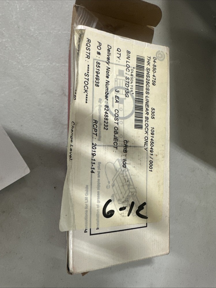 THK SHS25CSS LINEAR BLOCK