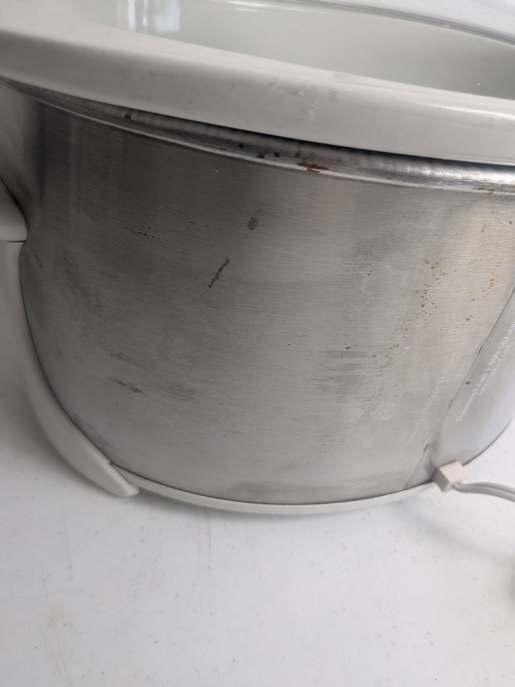 Rival 6 Qt. Crock Pot Programmable Smart-Pot Model SCVC651