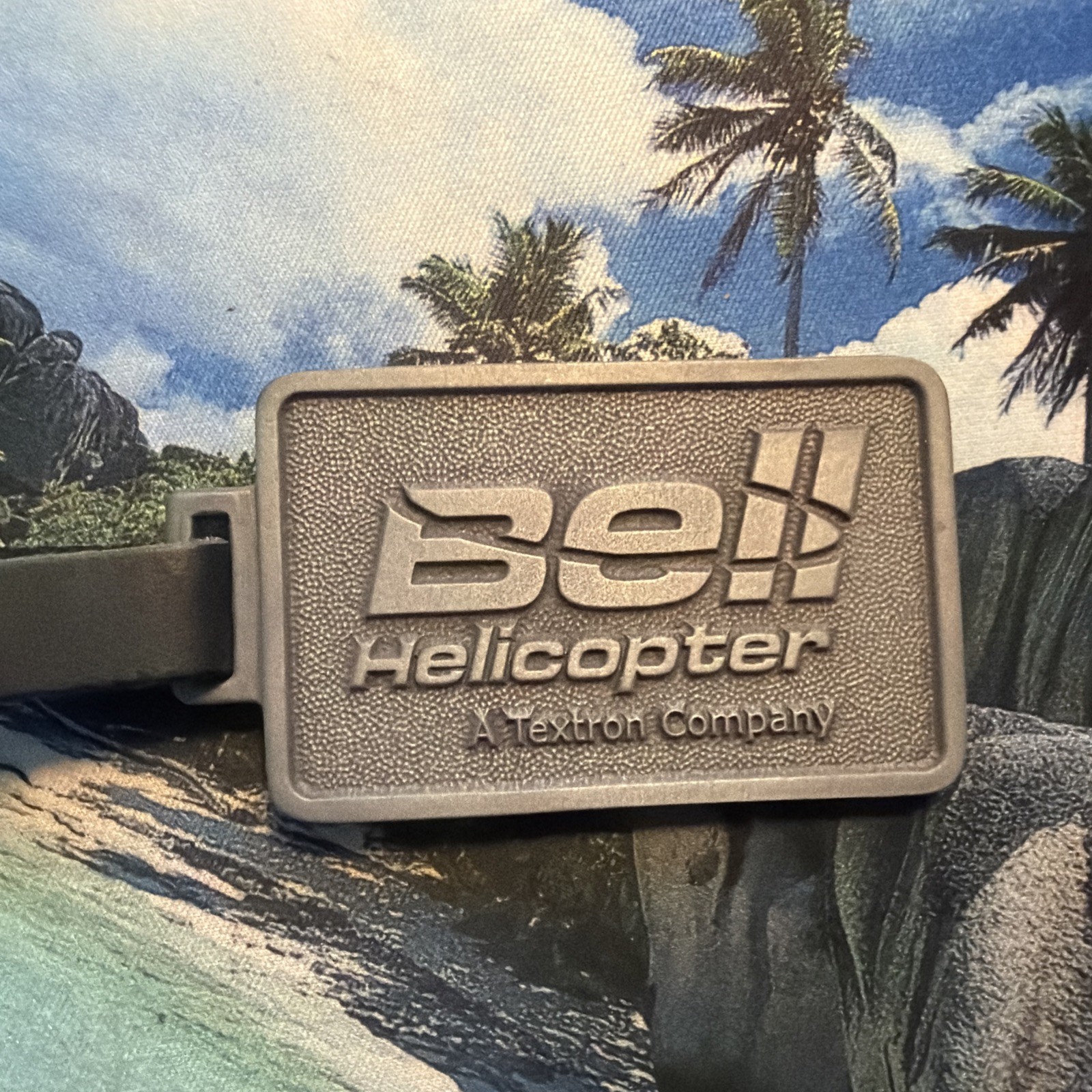Bell Helicopter Luggage Tag