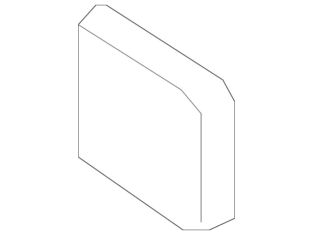 Genuine Ford Interior Quarter Panel Trim Panel Insert LB5Z78312A29AA