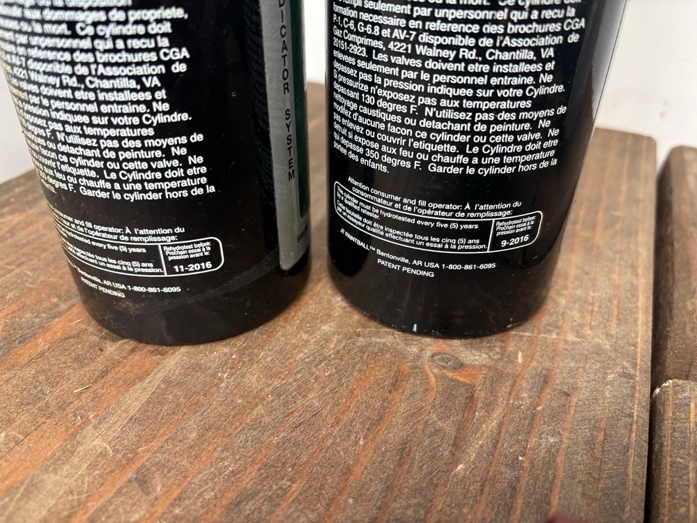 2 Tippman Gryphon Basic Paintball Guns Markers CO2 Tanks