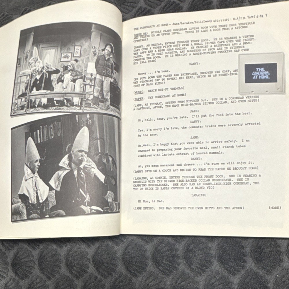 Saturday Night Live Original Bound Script Book – Host Francisco Franco