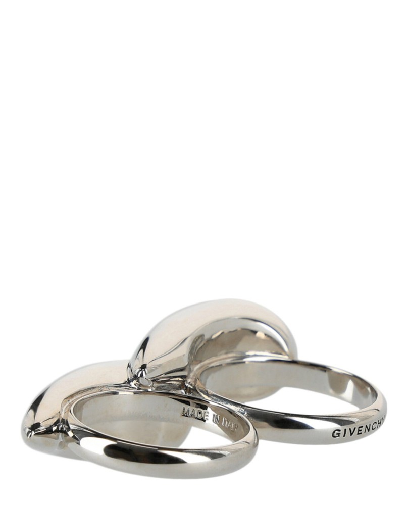 Givenchy Womens G Tears Double Finger Ring