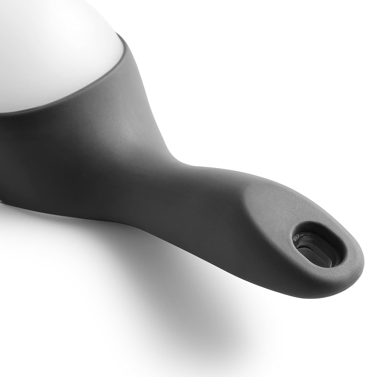 Spring Chef Gray Magnetic Ice Scoop for Freezer - Contoured Translucent