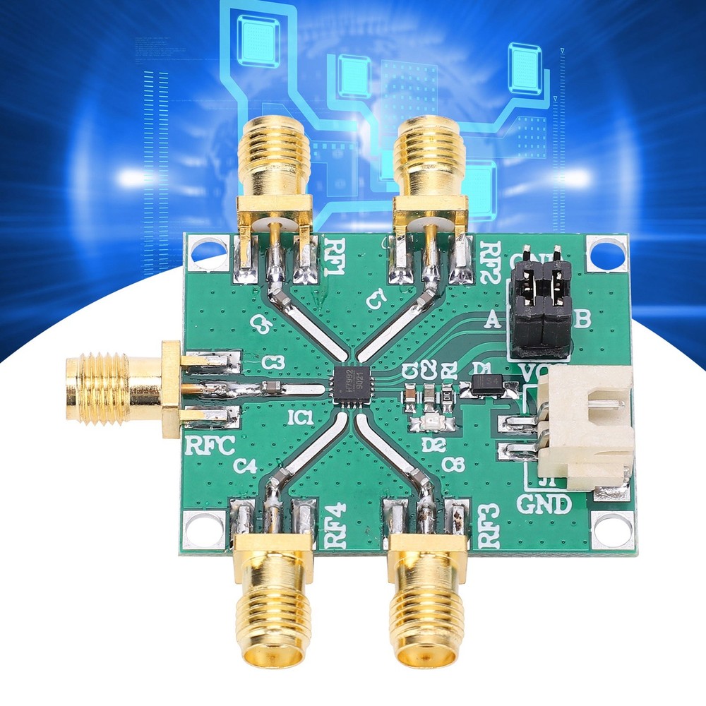 0.1-6GHz RF Switch Module SinglePole 4 Throw NonReflective Electronic WT