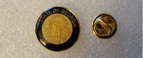 Georgia State Seal lapel pin