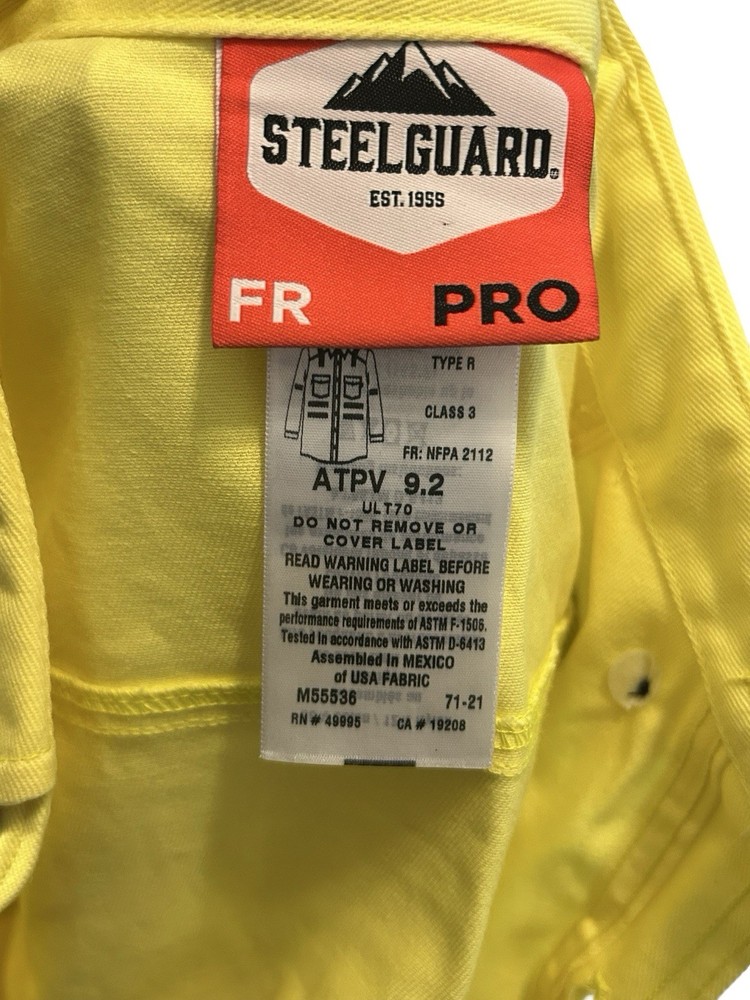 steel guard jacket Large