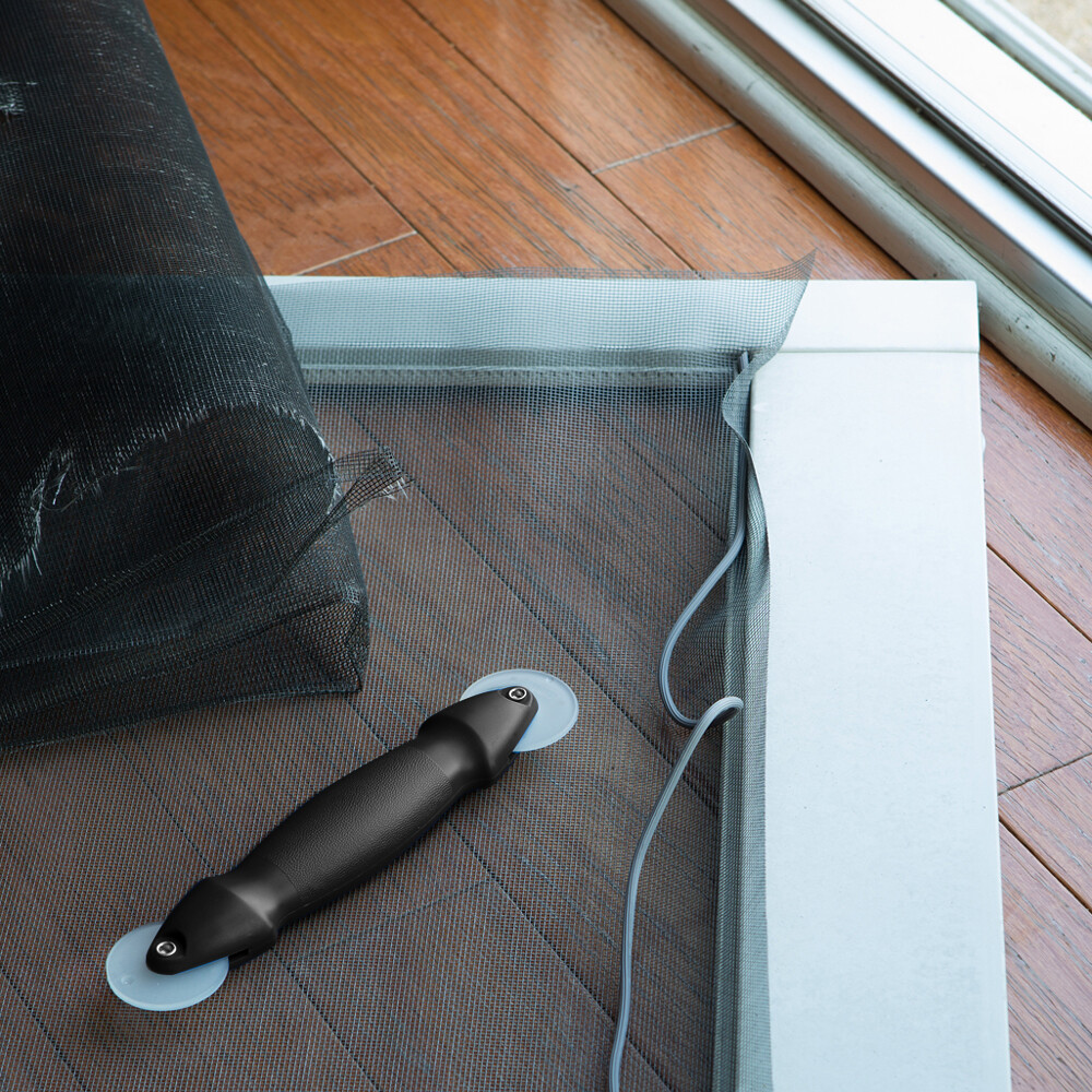 Window Screen Replacement Kit w/ Rolling Tool Windows Up To 36"x84"