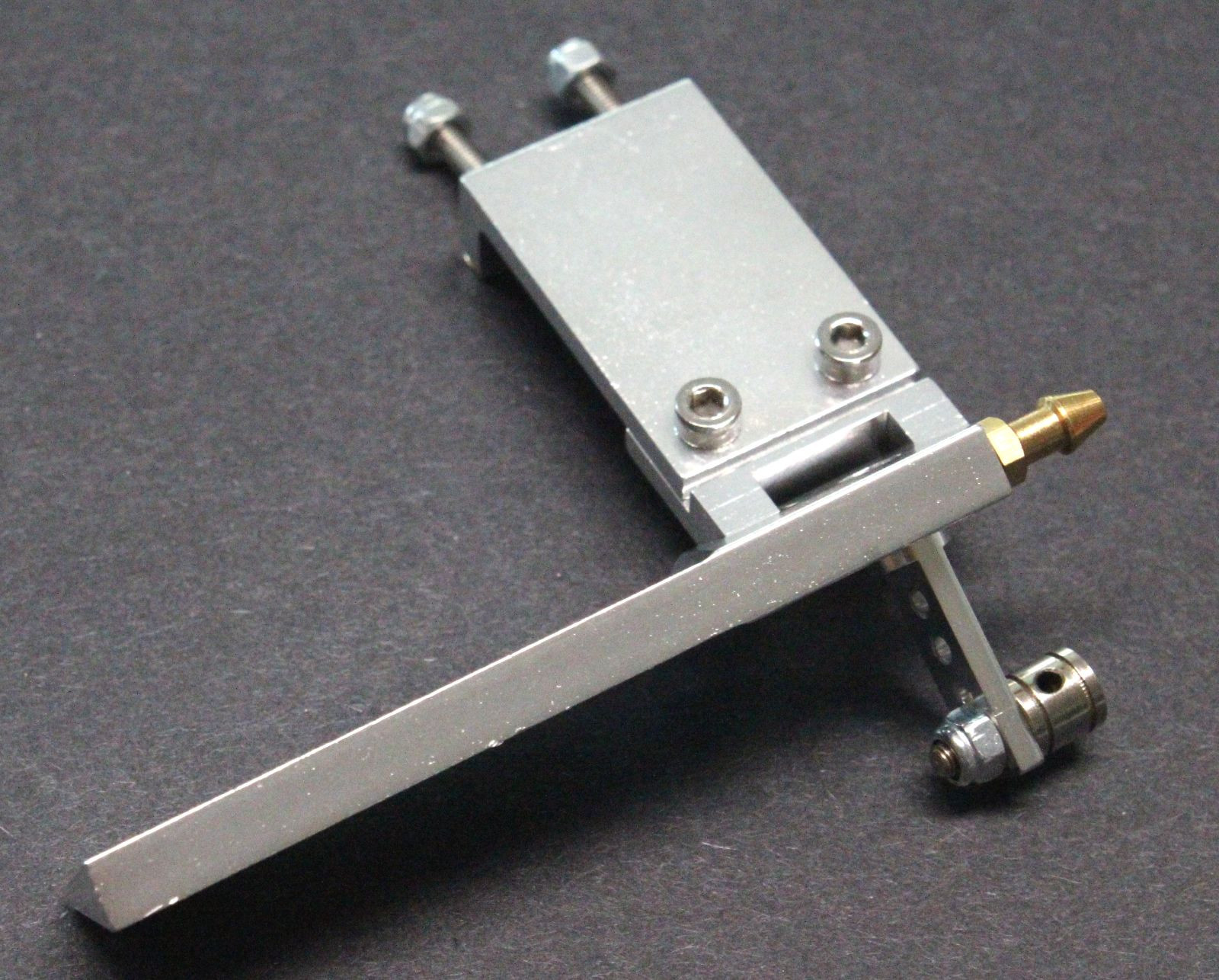 L75xW43mm CNC T6061 Alum Alloy RC Boat Rudder with Water Cooling US SELLER/SHIP