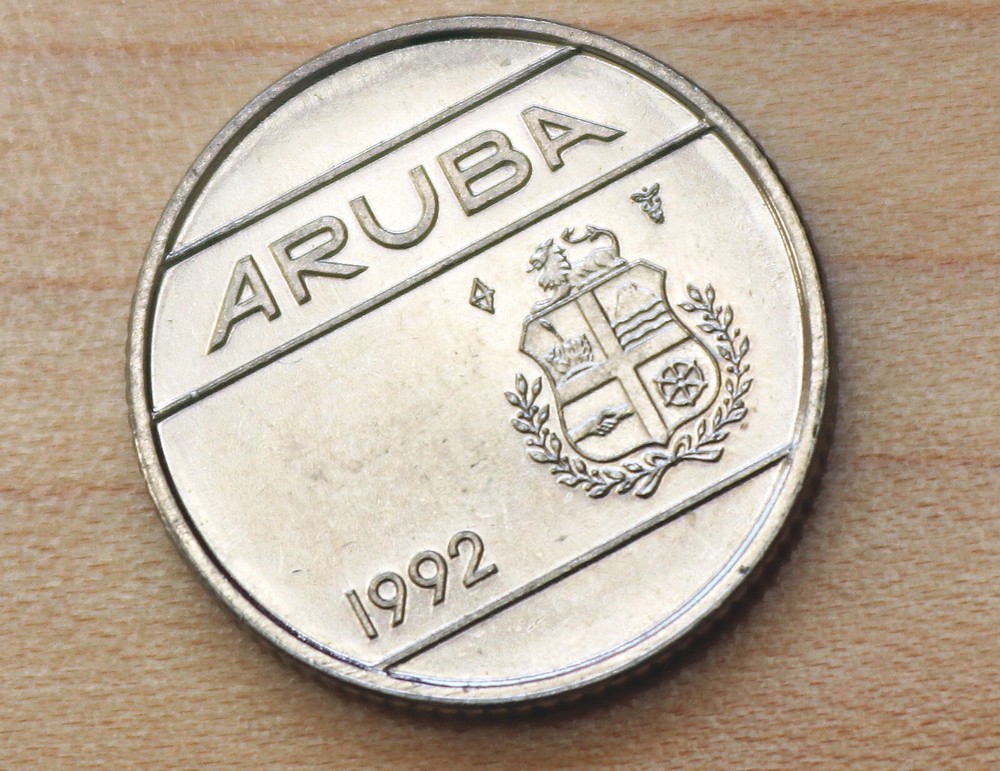 1992 Aruba 10 Cents