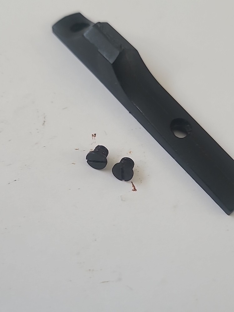 Knight DISC .50 Cal Inline Muzzleloader Front SIGHT + SCREWS BLACK POWDER PART