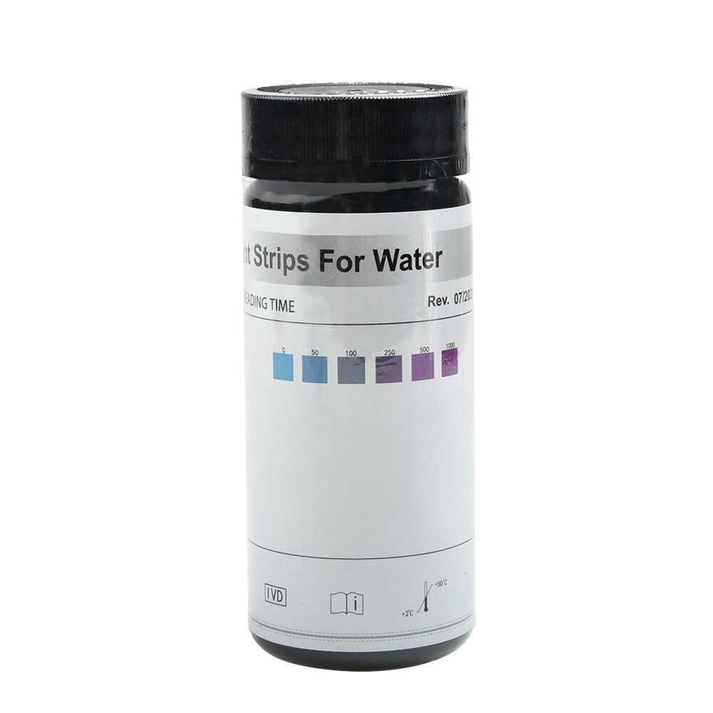 100PCS Water Total Hardness Test Strips Quick And Easy Testing Kit 0-425 PPM New