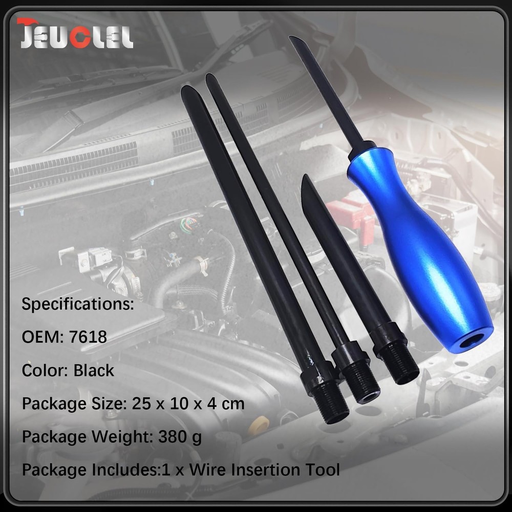 5PCS Wire Insertion Tool Set, Piercing, Lead Wire Threading, Handhold Auto Re...