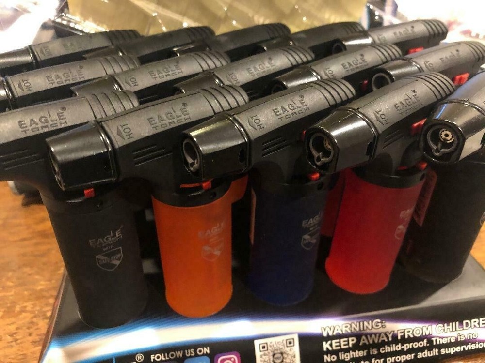 Eagle Jet Torch Adjustable Flame Windproof Butane Refillable Lighter