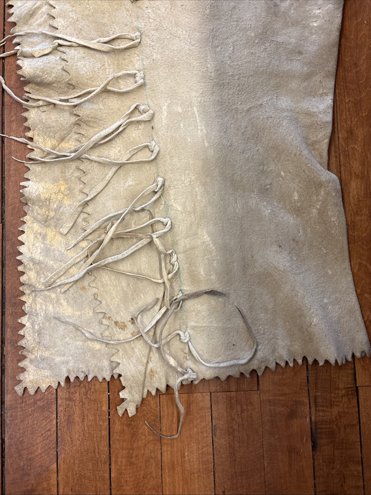 Antique Native American Beaded Plains Leggings 1910s Beaded Leggings