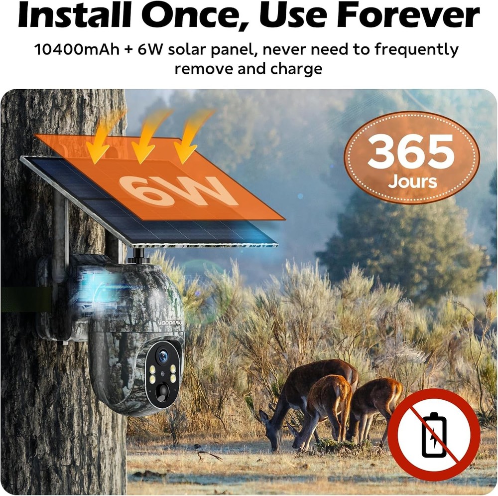 4* Cellular Trail Camera 3rd-Live View Remote Access Solar Power Game/Deer Cam