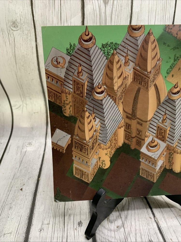 D&D Arigani’s Temple Map/Guide 1990 TSR