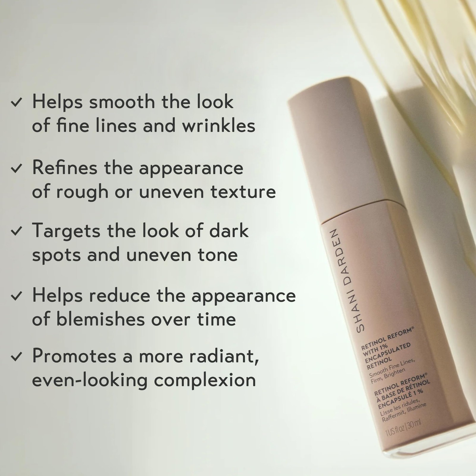 SHANI DARDEN SKIN CARE Retinol Reform with 1% Encapsulated Retinol Serum for Fac