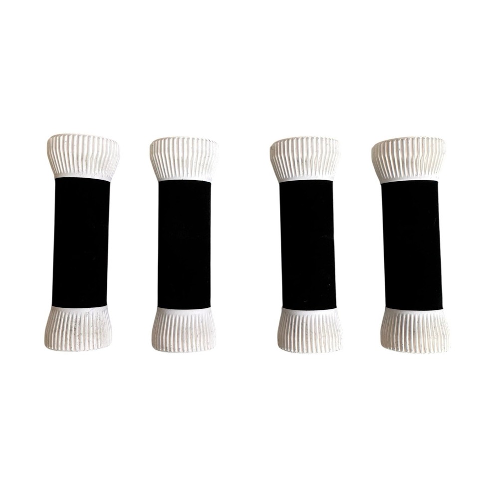 Remington Hot Curlers Model H-5600 Replacement 4 White Rollers