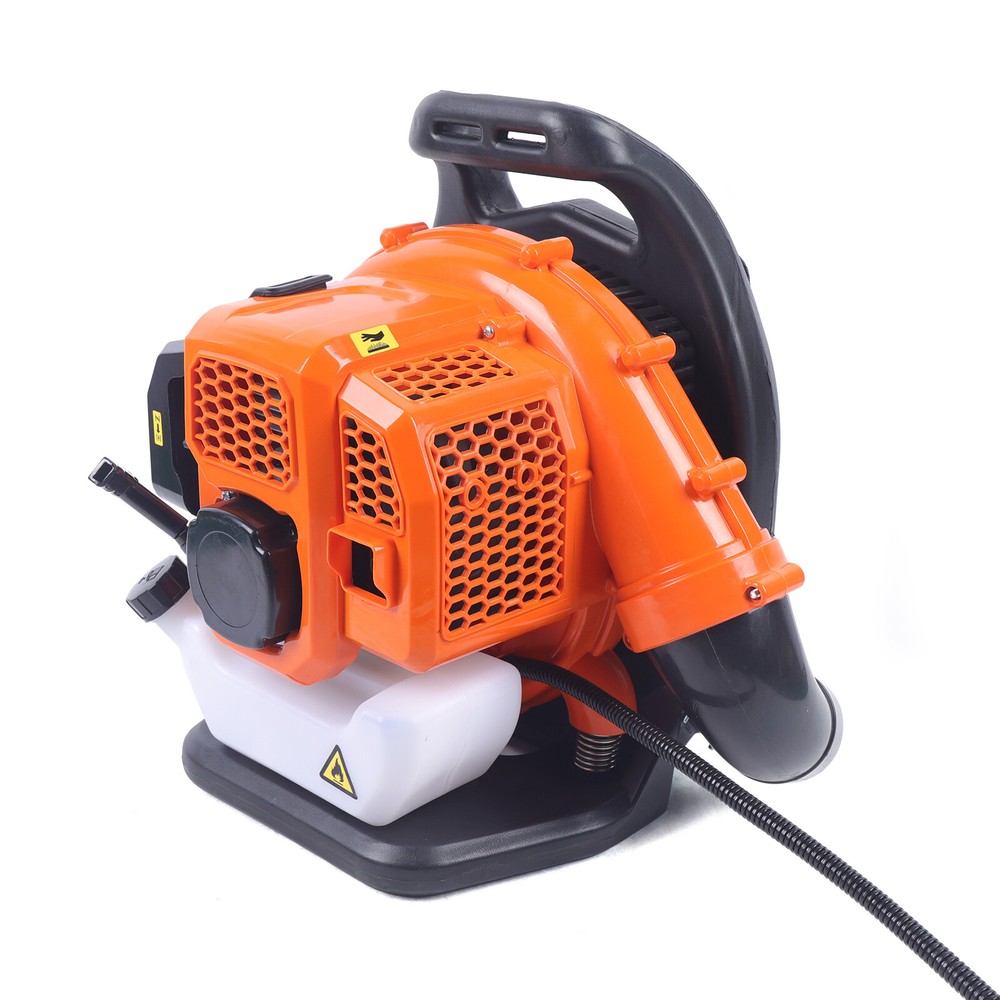 Backpack Leaf Blower 2-Stroke Backpack Lawn Grass Blower Adjustable Air Volume
