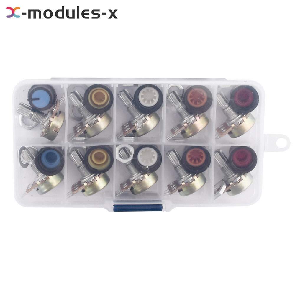 Rotating Cap Single Amplifier Adjustable Potentiometer WH148 Resistor kit DIY