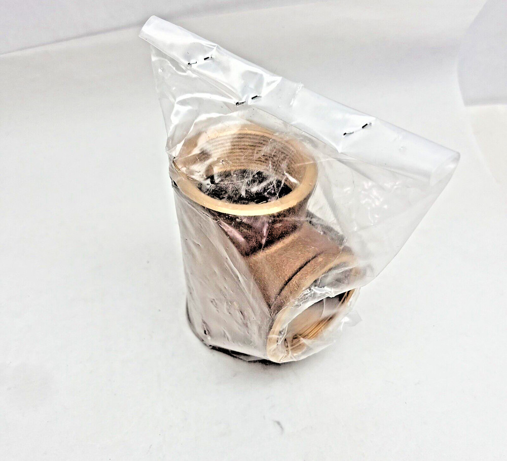 2" TEE FFF BSPP BRONZE 0130B. 200009