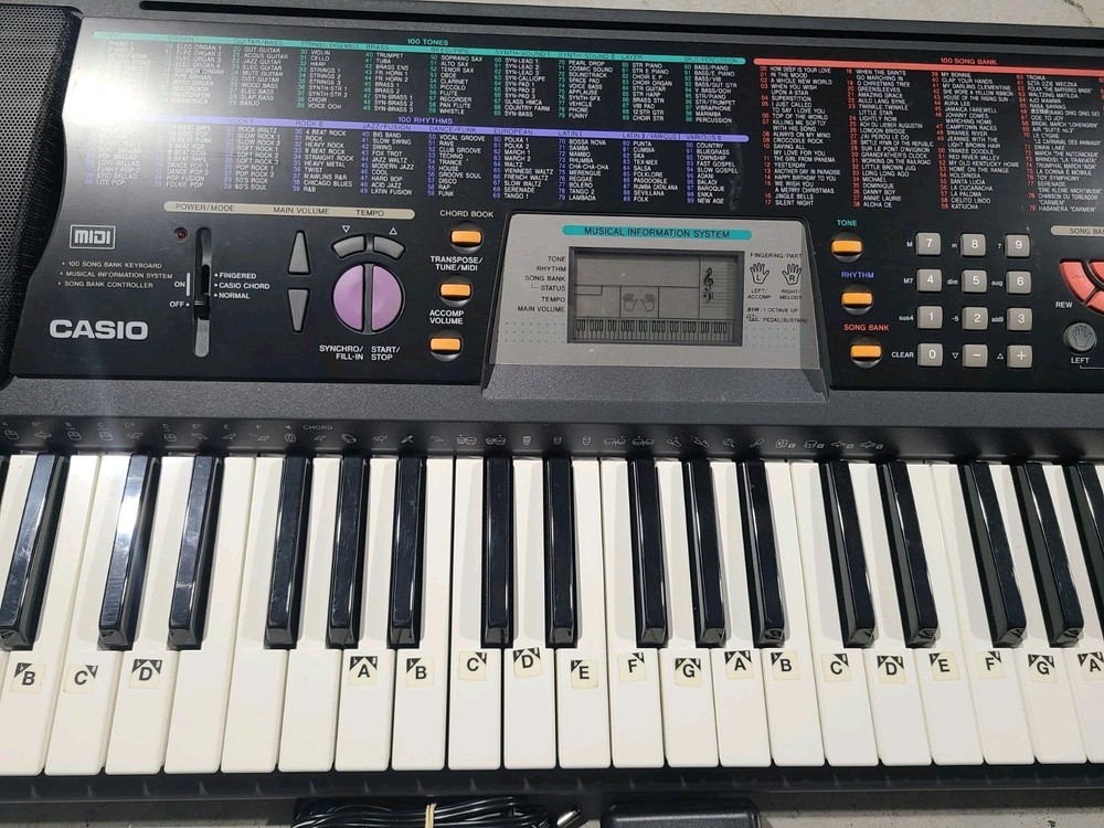 Casio CTK518 61 Key Portable Keyboard (TESTED)