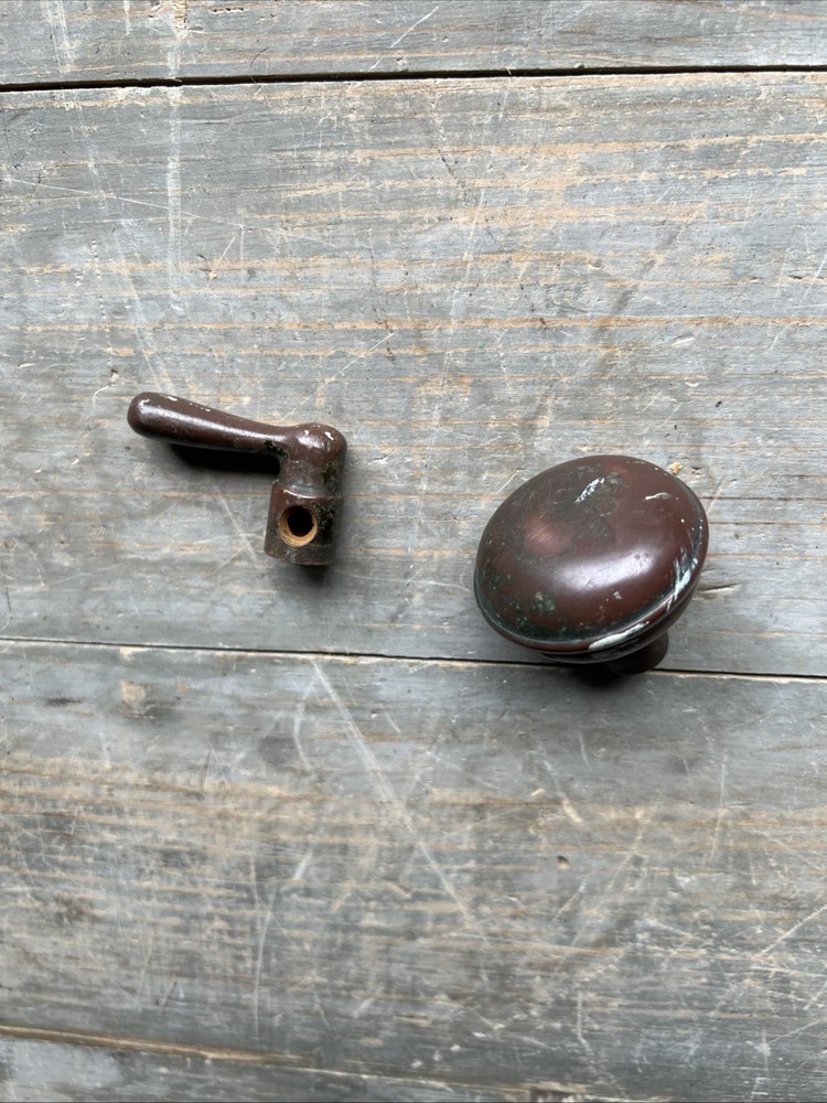 Vintage Door Hardware And Knobs Bronze Brass Iron Mixture