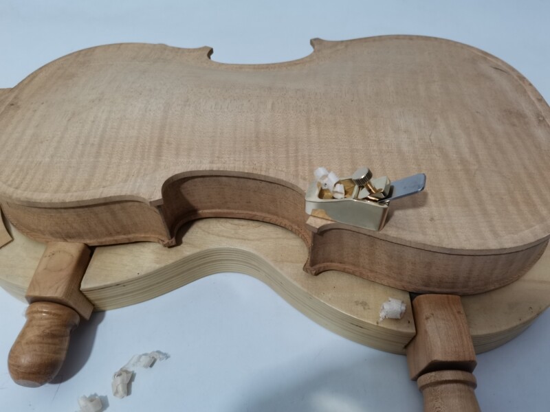 Violin Making tools flat bottom Brass Planes tool luthier Woodworking Tools #125