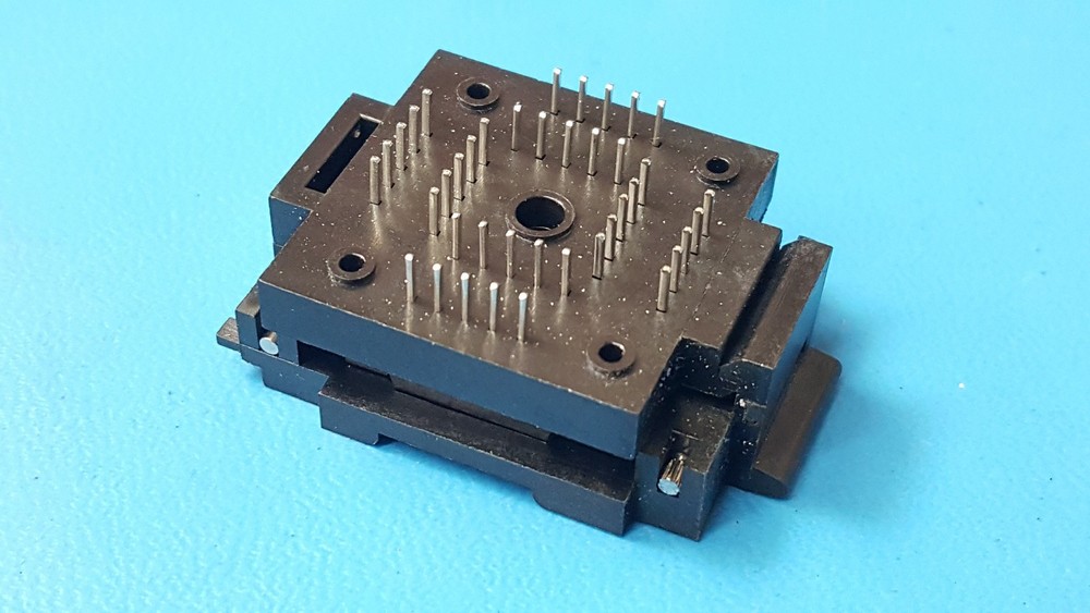 PLCC Adapter, Prototype, 3M, 2-0040-05084, 240-5084, 40 Position, TEXTOOL/3M