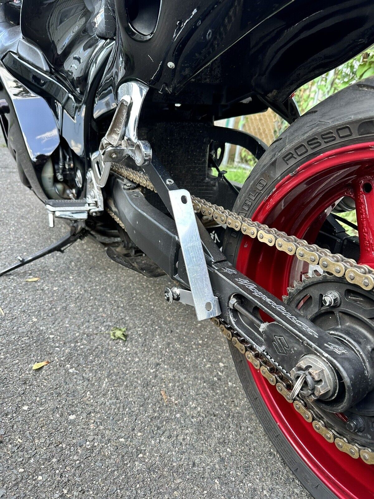 Side Flat License Plate Relocation Holder Bracket for Suzuki Hayabusa 1999-now