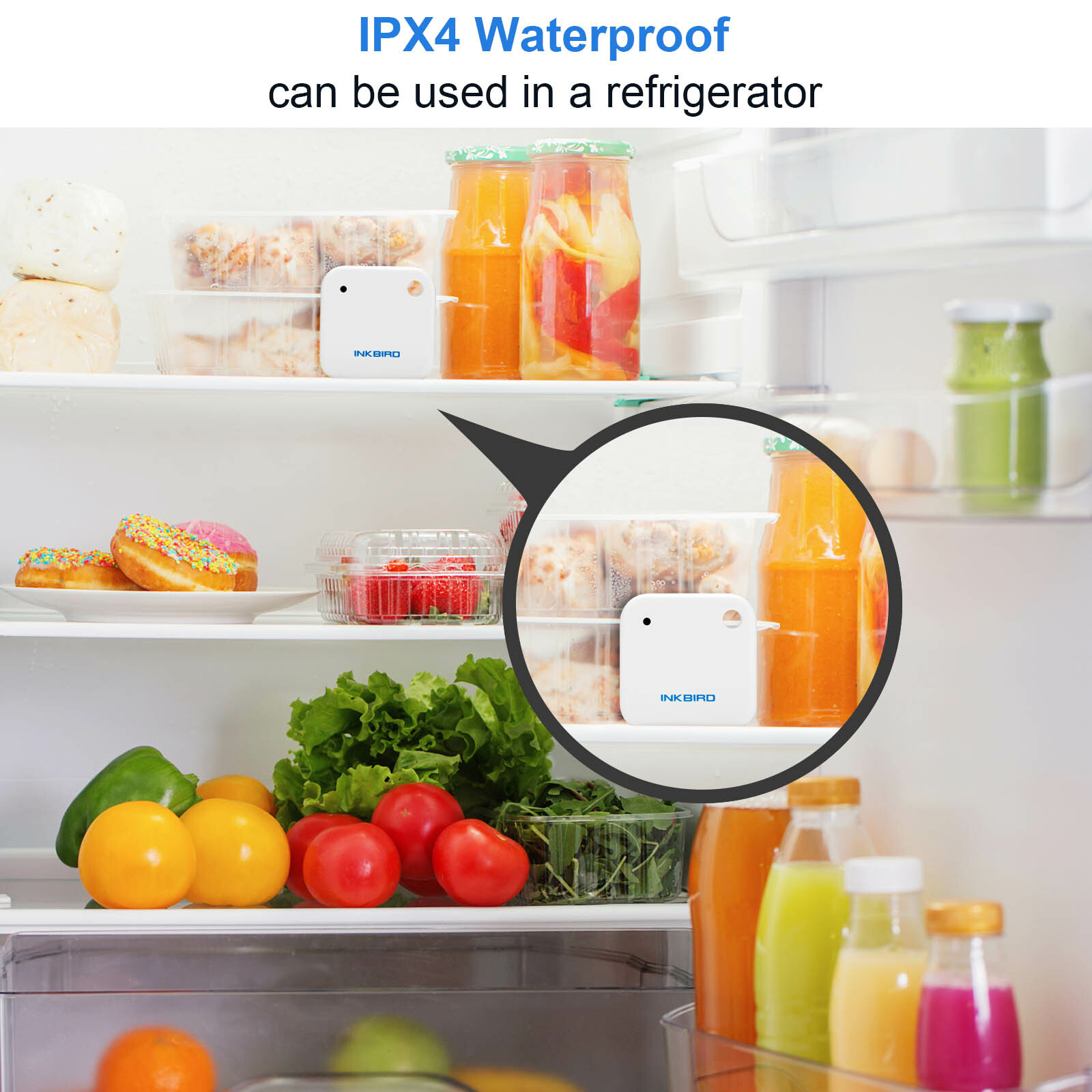 Inkbird Temperature Humidity Data Logger Bluetooth APP Wireless Temp Thermometer