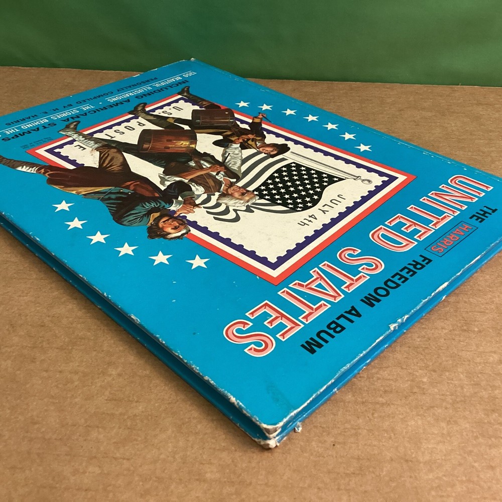 1970 H.E. Harris Freedom Stamp Album for the United States, no stamps
