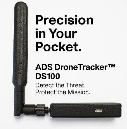 Drone and Pilot Detection Device –Handheld Remote ID Receiver for iOS & Android-