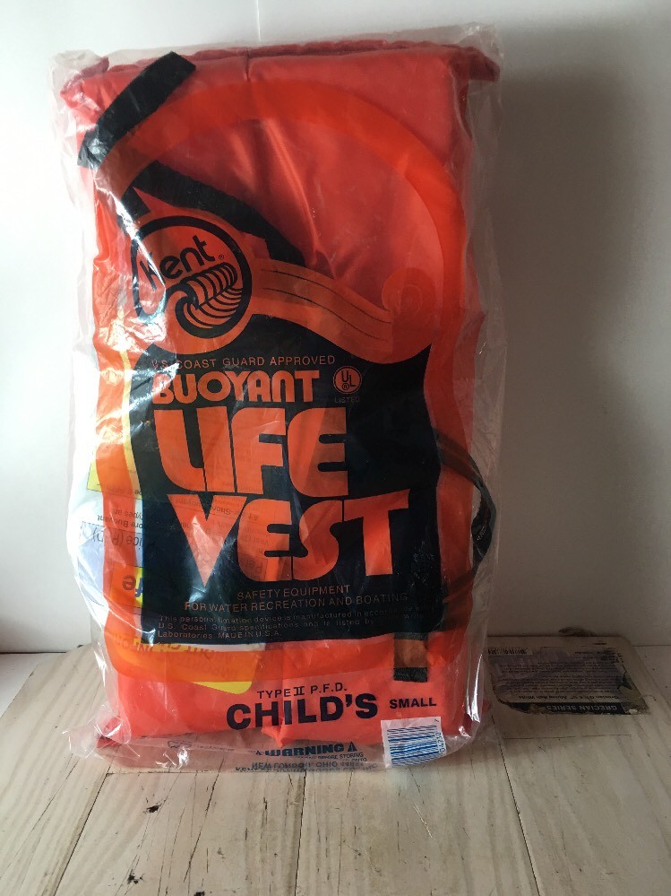 NIP!! 2 Kent Child Type II Life Jacket Small & Medium