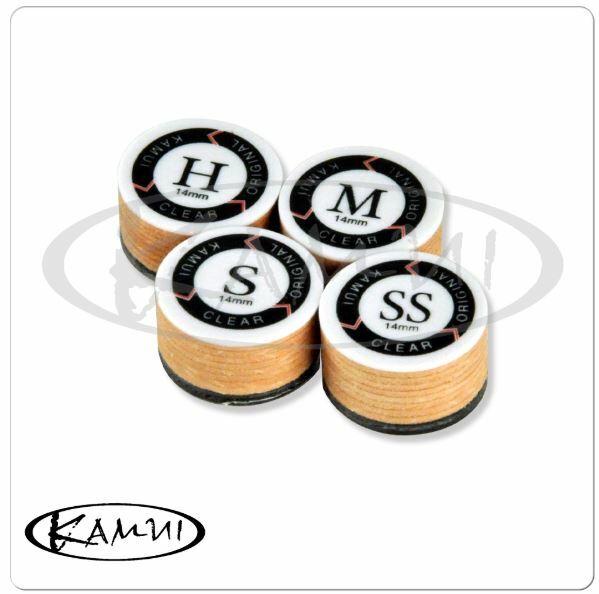 KAMUI CLEAR ORIGINAL POOL CUE TIP (SINGLE TIP)