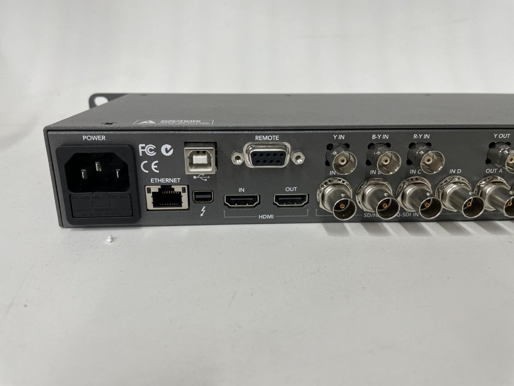 Blackmagic Design HyperDeck Studio Pro 2 Broadcast 4K SSD Video Recorder/Player