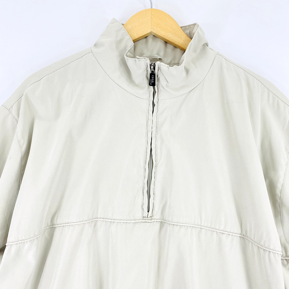 IZOD Men's Pullover Jacket Size XL Tan Extreme Function Golf-wear