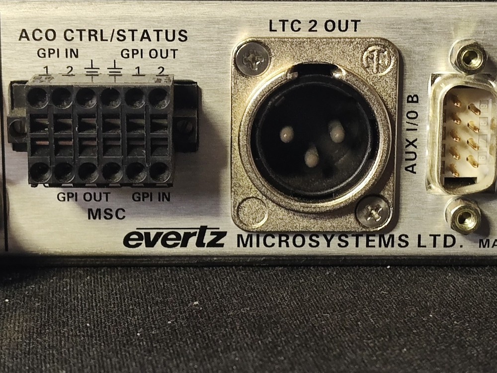 EVERTZ 5600ACO AUTOMATIC CHANGEOVER SYSTEM - (POWER TESTED )