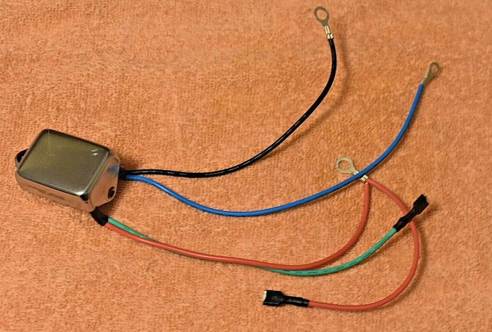 12V CONVERSION REGULATOR 1 WIRE HOOKUP FOR CHRYSLER SQUARE BACK ALTERNATOR