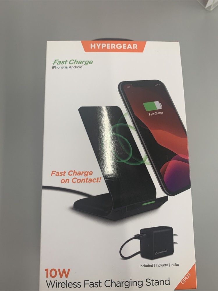 Hypergear 10W Cellphone Wireless Fast Charging Stand