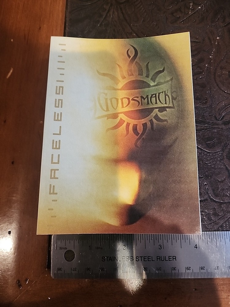 Gobsmacke Faceless Album Release promo STICKER