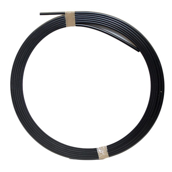 Barbour Boat Rub Rail Kit w/Stainless Steel Insert Black 1 1/2 x 50 FT