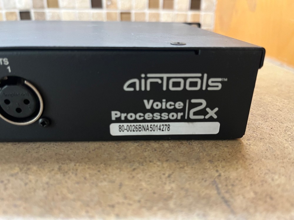 Airtools Symetrix 2X Mic Processor Dual Digital Voice Amplifier