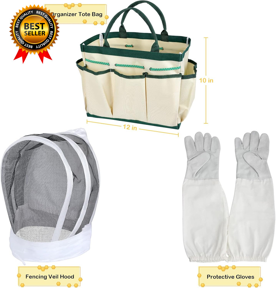 Beekeeping Supplies, 30 PCS Bee Keeping Starter Kit, Beekeeping